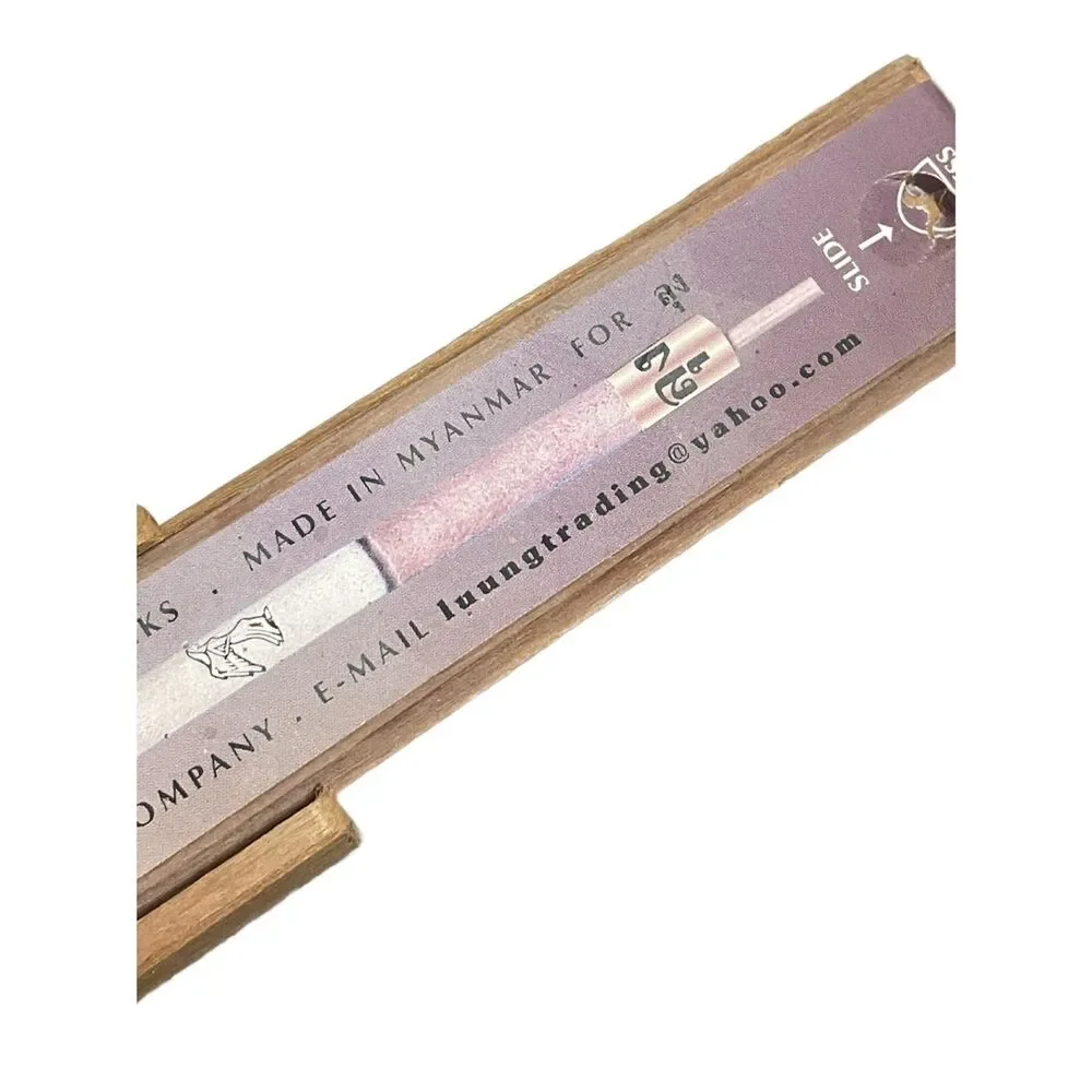Pier 1 Box of 13 Handmade Incense in Keepsake Wooden Box - Made in Myanmar